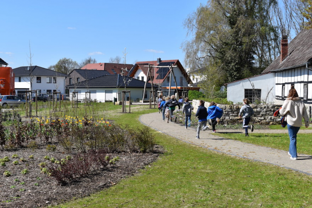 Einweihung der Naturerlebnisräume am Hofgut von Oeynhausen