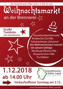 Weihnachtsmarkt an der Brennerei steht in den Startlöchern