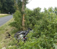 Junger Motorradfahrer schwer verletzt