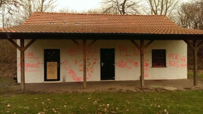 Vereinsheim verwüstet