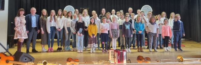 Gro&szlig;es Konzert der Musikschule Hille