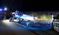 Verdacht auf Trunkenheitsfahrt - zwei Schwerstverletzte nach Unfall