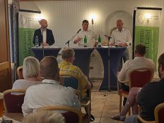 Bürgermeisterkandidaten stellen sich Gewerbetreibenden
