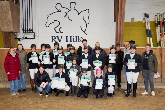 Reitabzeichen-Pr&uuml;fung beim RV Hille