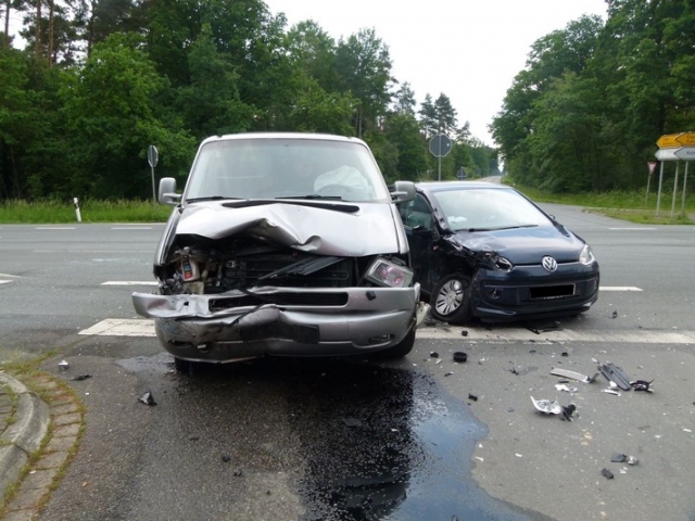 Kollision auf der L770 in Hille