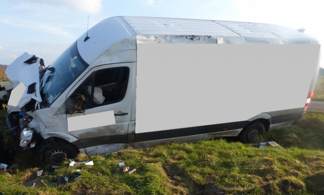 70-J&auml;hriger bei Kollision mit Zustellerfahrzeug schwer verletzt