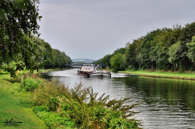 Schiffe kollidieren auf Mittellandkanal